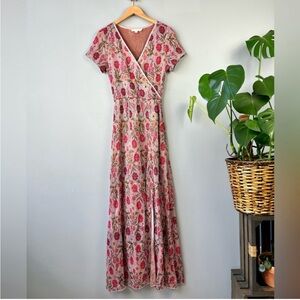 Anthropologie | Cecilia Prada Floral Knit Maxi Dress